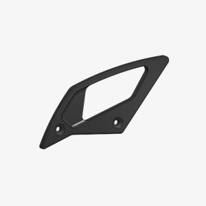 Aluminum heel plate for B005 - K018 - K019 - KT03 - left side