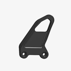 Aluminum heel plate for TH07 - TH08 - left side