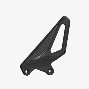 Aluminum heel plate for DV4 - H015 - H016 - left side