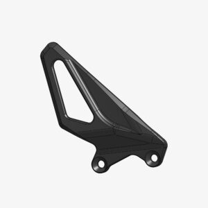 Aluminum heel plate for DV4 - H015 - H016 - right side