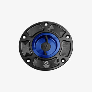 Aluminum tank cap for Aprilia RSV1000 04-08 - RSV4 09> - Tuono V4 09> - BLUE