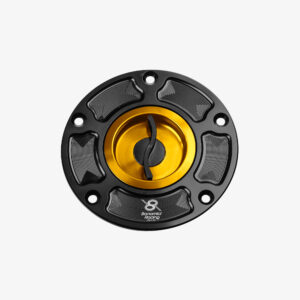 Aluminum tank cap for Aprilia RSV1000 04-08 - RSV4 09> - Tuono V4 09> - GOLD