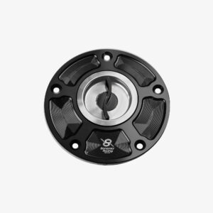 Aluminum tank cap for Kawasaki ZX-6R 07-17 - ZX-10R 06-20 - ER-6N - Z800 - Z1000 - SILVER