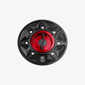 Aluminum tank cap for Kawasaki Ninja 400 - ZX-4R/RR 23> - ZX-6R 19-23 - ZX-10R 21> - Z650 - Z900 - RED