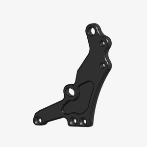 Aluminum pump support for Y001 - Y002 - Y002R - Y004