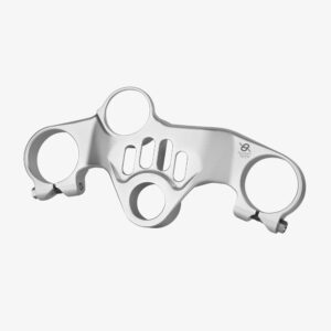 Aluminum top triple clamp Aprilia RSV4  - RSV4 Factory  “Street” 09-14 - 19> - SILVER