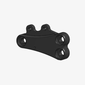 Aluminum plate for K005 - K006 - K010 - Y006 - Y006R - right side