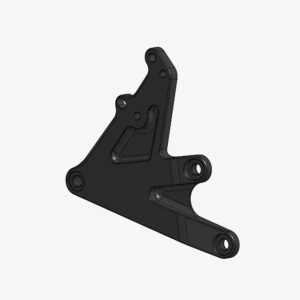 Aluminum plate for S011 right side