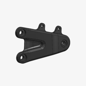 Aluminum plate for B007 - B008 - KT06 left side