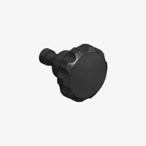 Aluminum knob spare part for remote adjuster
