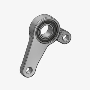 Aluminum gear support for TH06 - TH09