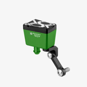 Aluminum rear oil tank 10ml - GREEN