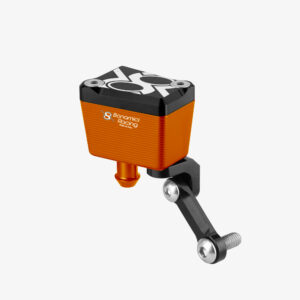 Aluminum rear oil tank 10ml - ORANGE