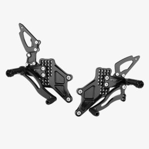 Aluminum rearsets Yamaha YZF R3/R25 +40mm 15>