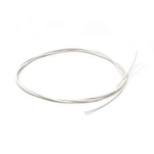 Cablu monofilar 0,35 mm², 105°C, alb, lungime 1000 mm — Jetprime