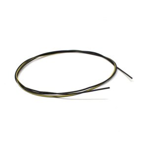 Cablu monofilar 0,35 mm², 105°C, black-yellow, lungime 1000 mm — Jetprime