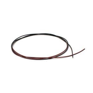 Cablu monofilar 0,35 mm², 105°C, black-red, lungime 1000 mm — Jetprime