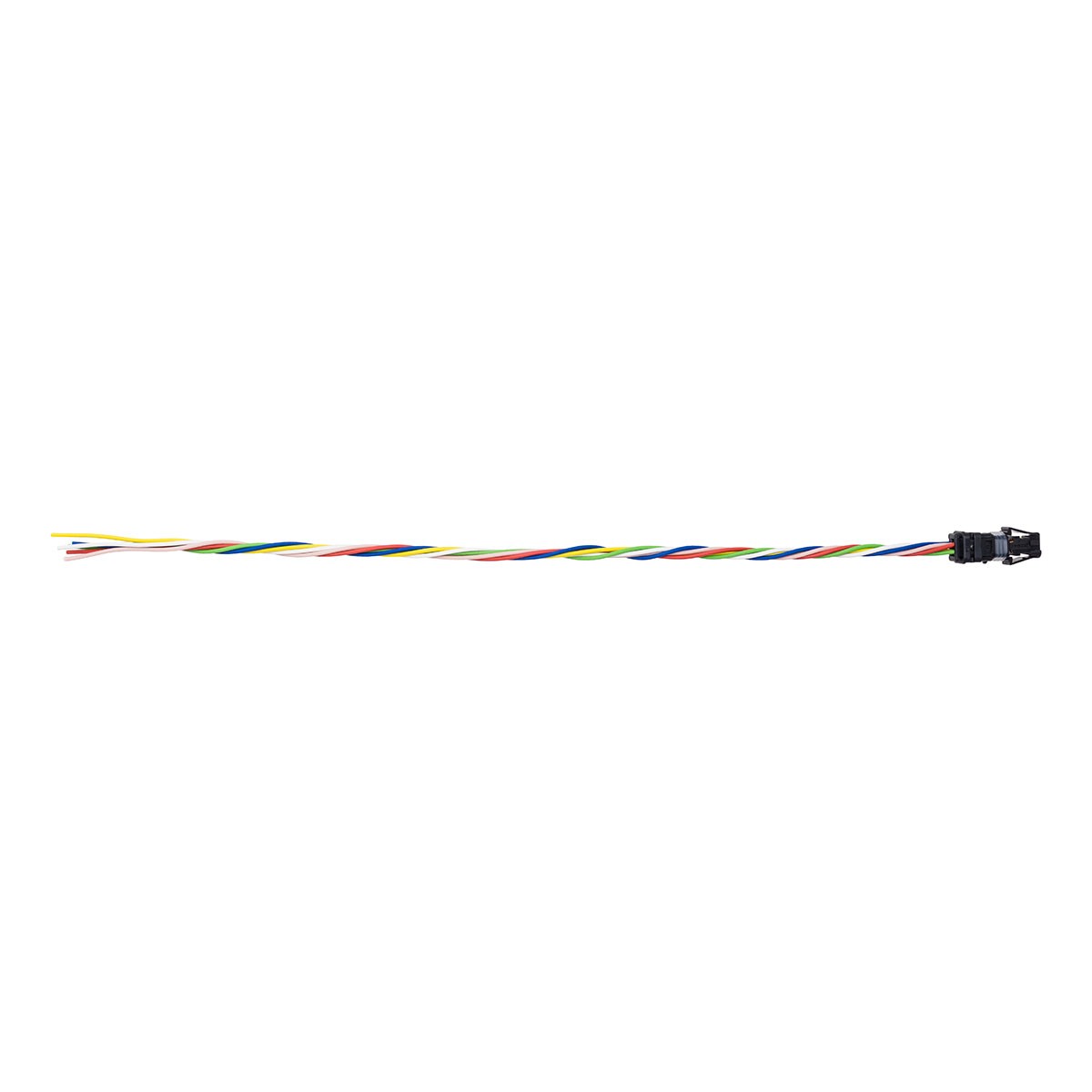 Carcasă conector 6 căi precablată (mamă) pentru comenzi ghidon Jetprime — Jetprime - imagine 4