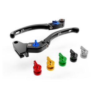 Set manete reglabile frână și ambreiaj ECO GP 1 Triumph (LE14) — Jetprime