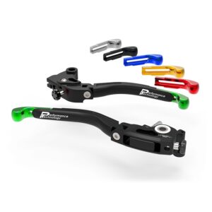 Set manete reglabile frână și ambreiaj EVO Kawasaki (L16) — Jetprime