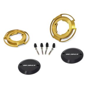 Set capace laterale motor Yamaha T-MAX 530 (Auriu) — Jetprime