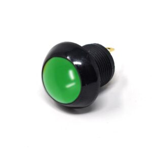 Buton momentan P9 normal deschis (NO) pentru comenzi ghidon Jetprime (Verde) — Jetprime