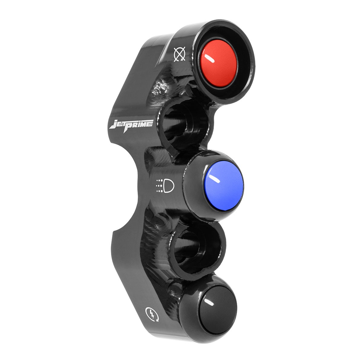 Comandă ghidon dreapta Street Suzuki GSX-R1000 (găuri universale) — Jetprime - imagine 3