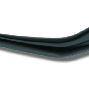 Manetă Ø24,5mm stânga negru STYLE aluminiu cod 3749.61 - Domino