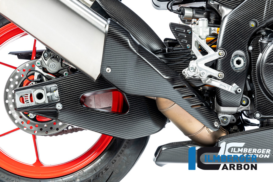 Capac braț oscilant dreapta carbon mat Aprilia RSV 4 (2021-2026) - Ilmberger Carbon - imagine 5
