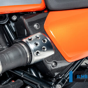 Capac airbox stânga carbon lucios BMW R 12 NineT (2024-2026) - Ilmberger Carbon