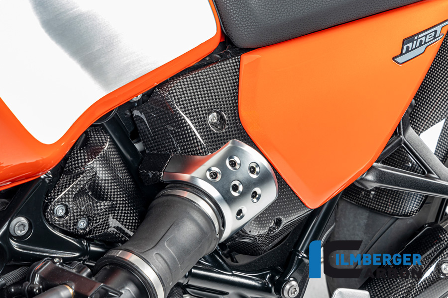 Capac airbox stânga carbon lucios BMW R 12 NineT (2024-2026) - Ilmberger Carbon - imagine 2