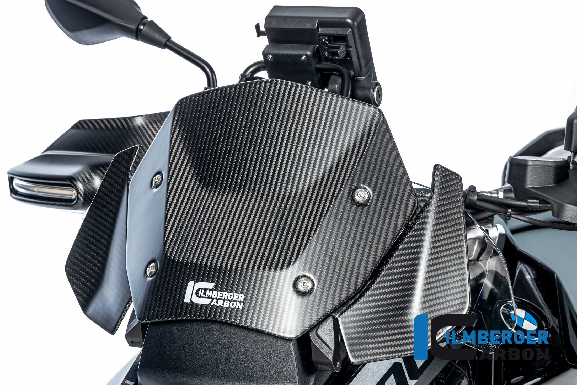 Parbriz carbon mat BMW R 1300 GS (2024-2026) - Ilmberger Carbon - imagine 3