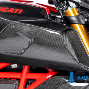 Tub admisie dreapta carbon lucios Ducati Diavel 1260 (2019-2023) - Ilmberger Carbon