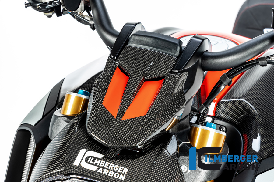 Capac bord carbon lucios Ducati Diavel 1260 (2019-2023) - Ilmberger Carbon - imagine 2