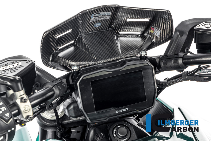 Parbriz carbon Ducati Diavel V4 Bentley (2023-2026) - Ilmberger Carbon - imagine 2