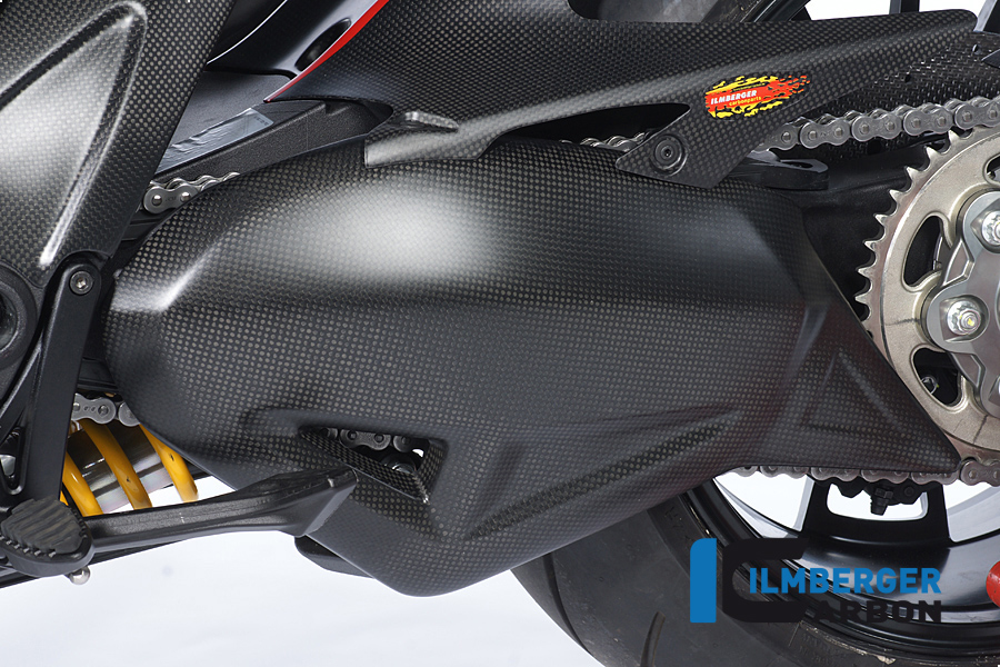 Capac braț oscilant carbon Ducati Diavel (2011-2019) - Ilmberger Carbon - imagine 5