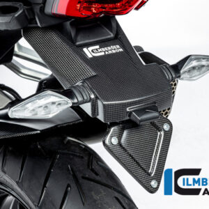 Suport număr carbon mat Ducati Multistrada V4 / V4S (2021-2026) - Ilmberger Carbon