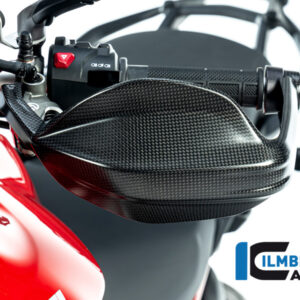 Protecție mână stânga carbon mat Ducati Multistrada V4 Pikes Peak (2021-2026) - Ilmberger Carbon