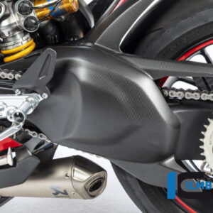 Capac braț oscilant carbon mat Ducati Panigale V4 (2018-2026) - Ilmberger Carbon