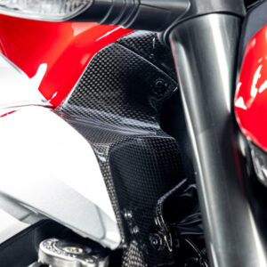 Tub admisie dreapta carbon lucios Ducati Streetfighter V2 (2022-2026) - Ilmberger Carbon