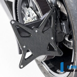 Suport număr carbon lucios Ducati XDiavel / XDiavel S (2016-2023) - Ilmberger Carbon
