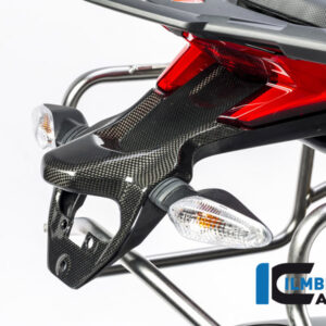 Suport număr carbon lucios Ducati Multistrada 1200 DVT (2015-2026) - Ilmberger Carbon