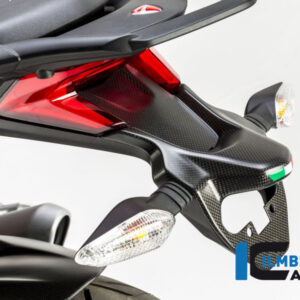 Suport număr carbon mat Ducati Multistrada 1200 DVT (2015-2026) - Ilmberger Carbon