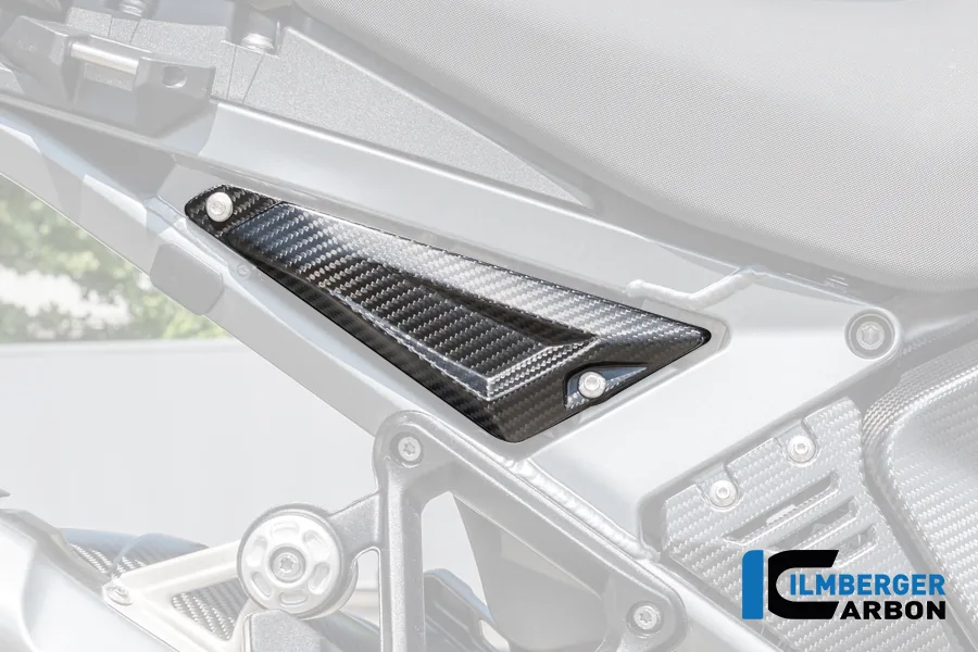 Capac triunghiular spate dreapta carbon mat BMW R 1300 GS Adventure (2024-2026) - Ilmberger Carbon