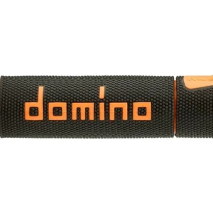 Manșoane RACING portocaliu/negru - Domino