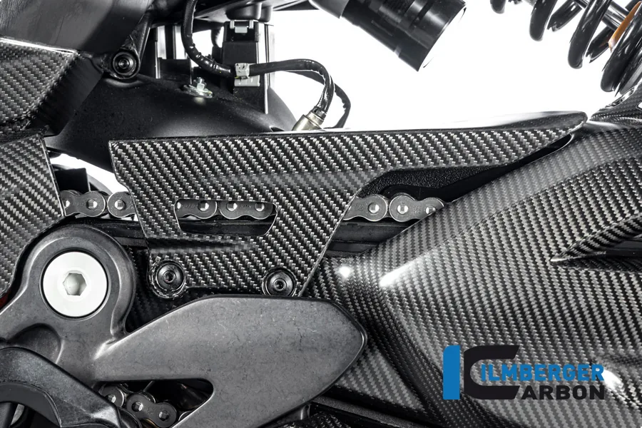 Apărătoare lanț carbon Ducati Diavel V4 Bentley (2023-2026) - Ilmberger Carbon