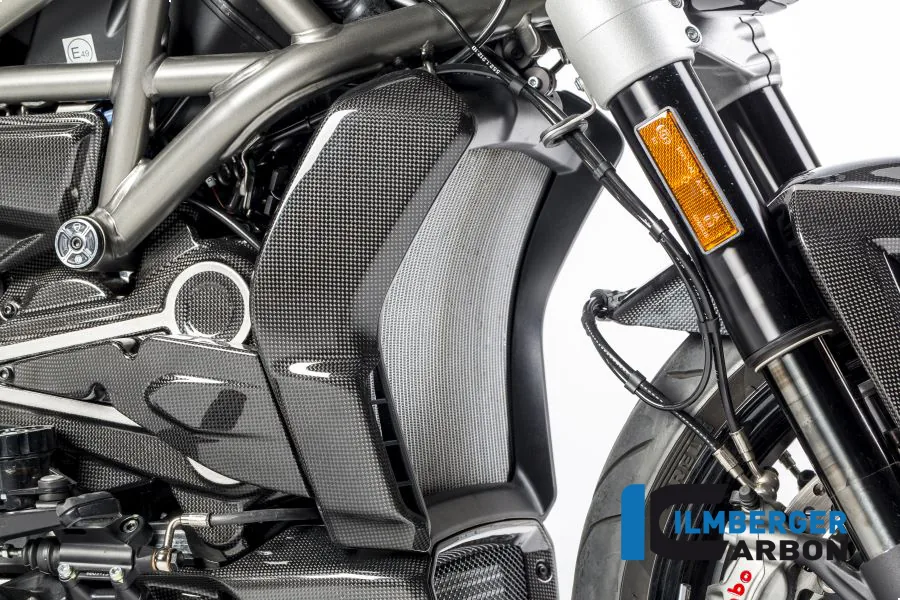 Capac radiator dreapta carbon Ducati XDiavel / XDiavel S (2016-2023) - Ilmberger Carbon