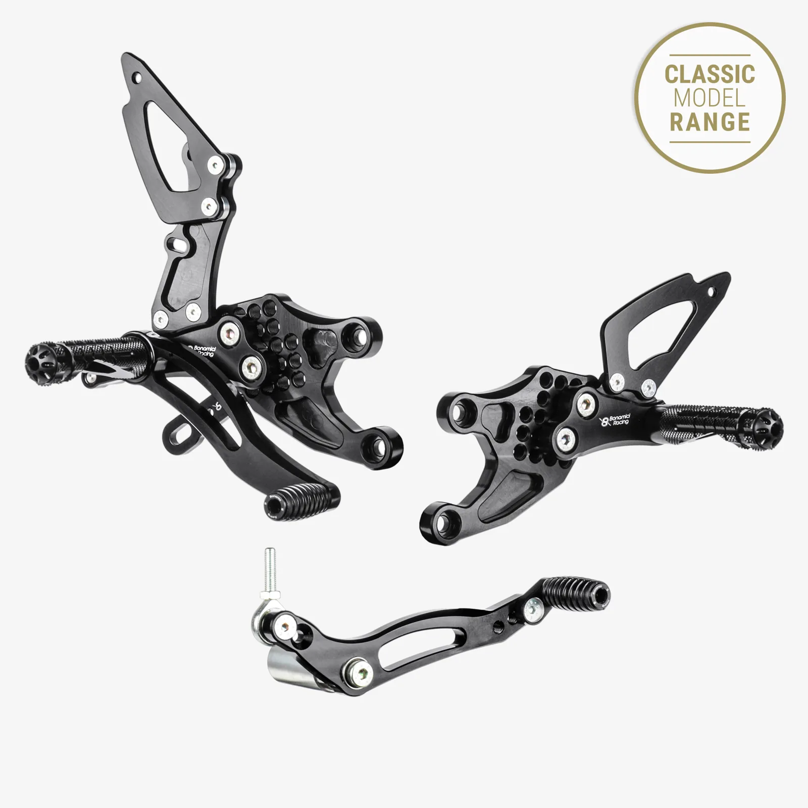 Set scărițe reglabile Honda CBR 1000 RR 2008-2016 — Bonamici Racing