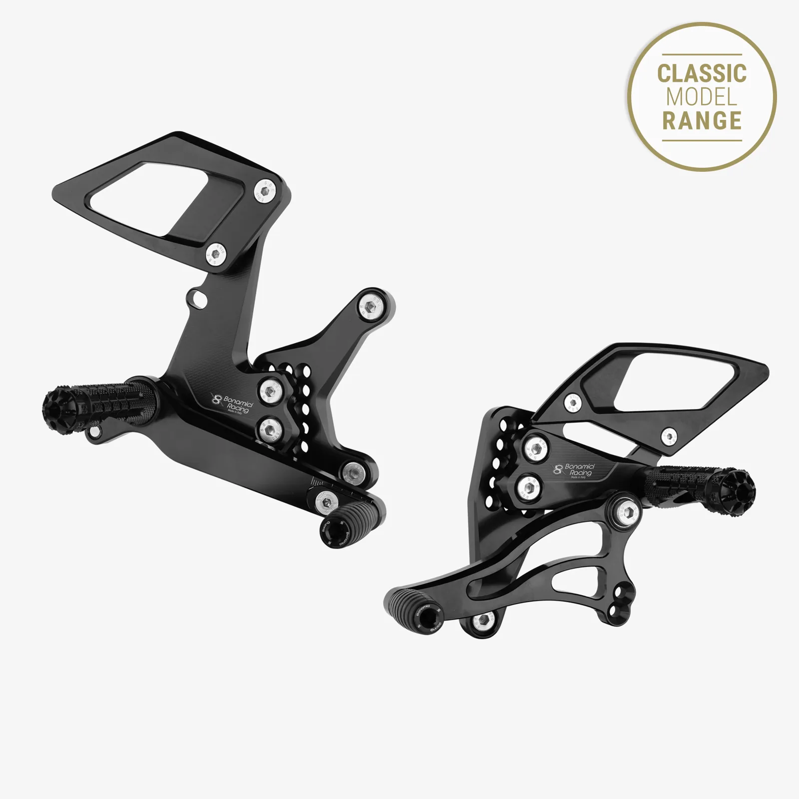 Set scărițe reglabile Kawasaki Ninja 250/400 2018-2023 — Bonamici Racing