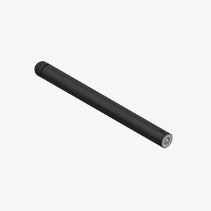 Tub de semighidon de rezervă din aluminiu, 245 mm (225 mm utili), pentru prinderi neînălțate, negru — Bonamici Racing